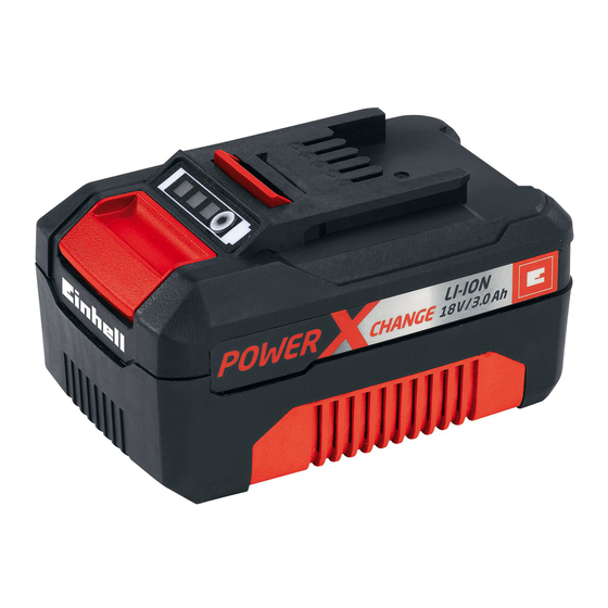 EINHELL Power-X-Change 18 V Originalbetriebsanleitung