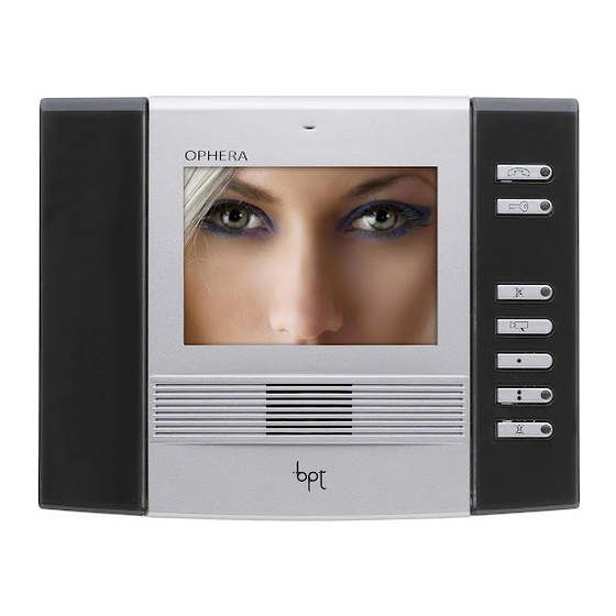 Bpt LYNEA BASIC YVL301 Installationshandbuch