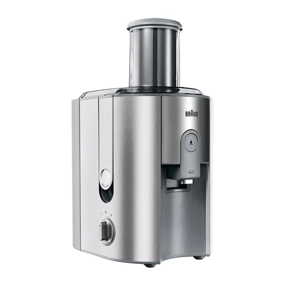 Braun Multiquick 7 Betriebshandbuch