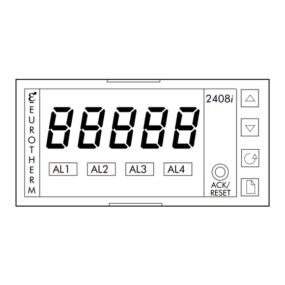 EUROTHERM REGLER 2408i Bedienungsanleitung