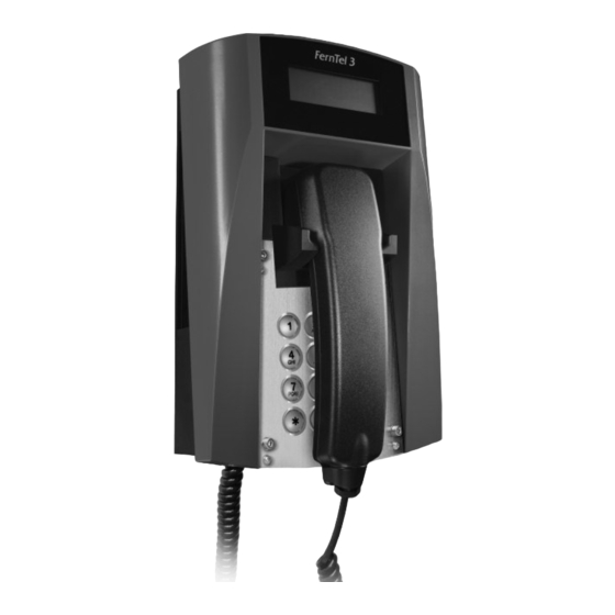 FHF FernTel 3 Z2 Betriebsanleitung