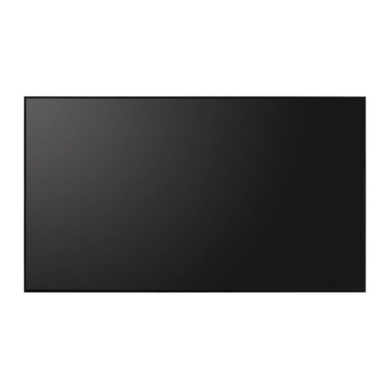 Sharp PN-HW861 Installationsanleitung