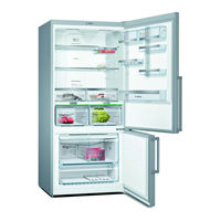 Bosch KGN86 Serie Gebrauchsanleitung