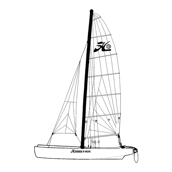 Hobie 18' PACIFIC Aufbauanleitung