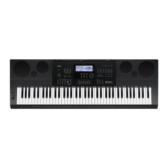 Casio CTK-6200 Bedienungsanleitung