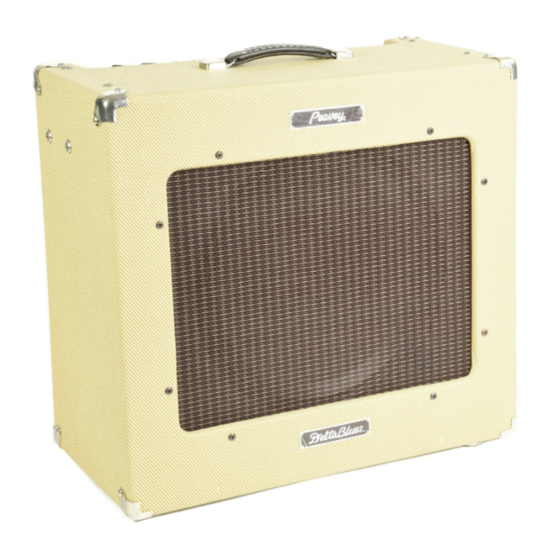 Peavey Delta Blues Bedienungsanleitung