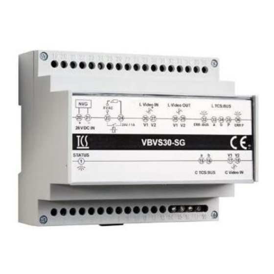TCS VBVS30 Produktinformation