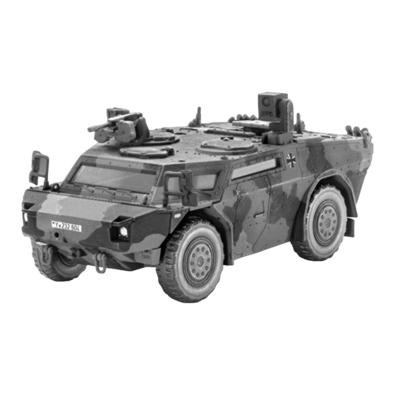 REVELL Fennek Bedienungsanleitung