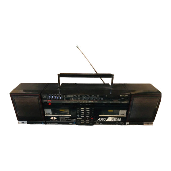 Sharp QT-95H Serviceanleitung