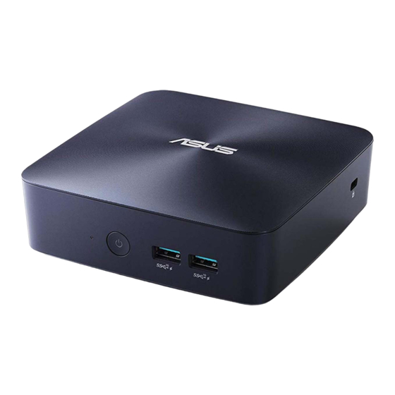 Asus VivoMini UN68U Benutzerhandbuch