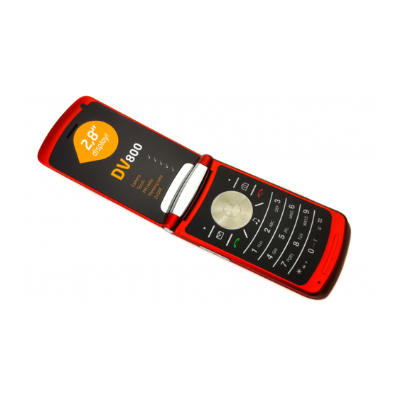 ALIGATOR DV800 DualSIM Bedienungsanleitung