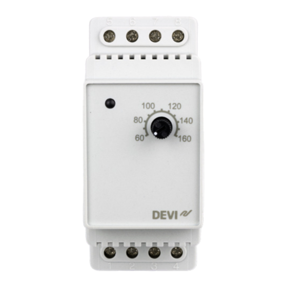 Danfoss DEVIreg 330 Installationshandbuch