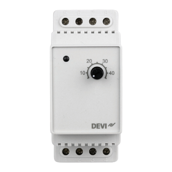 Danfoss DEVIreg 330 Installationshandbuch, Gebrauchanleitungen
