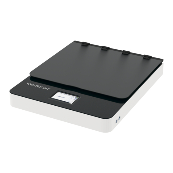 Image Access WideTEK 24F Einrichtungsanleitung