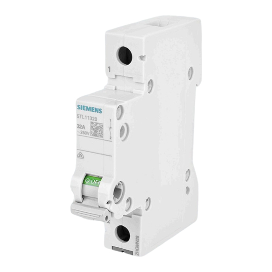 Siemens SENTRON 5TE8 Projektierungshandbuch