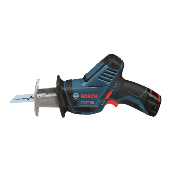 Bosch GSA 12V-14 Professional Originalbetriebsanleitung