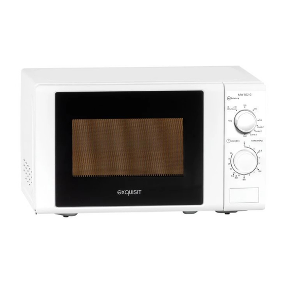 exquisit MW802G Handbuch
