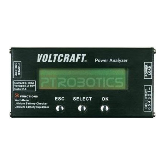 VOLTCRAFT PA-10 Bedienungsanleitung