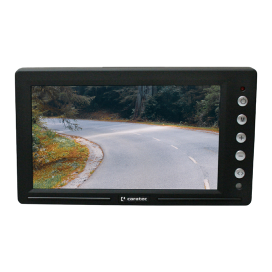 Caratec CRV-7005M Montage- & Bedienungsanleitung