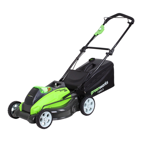GreenWorks Tools 25297 Bedienungsanleitung