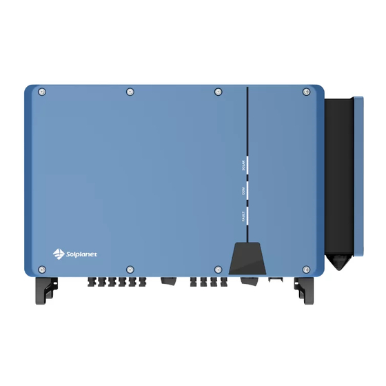 Solplanet ASW75K-LT Benutzerhandbuch
