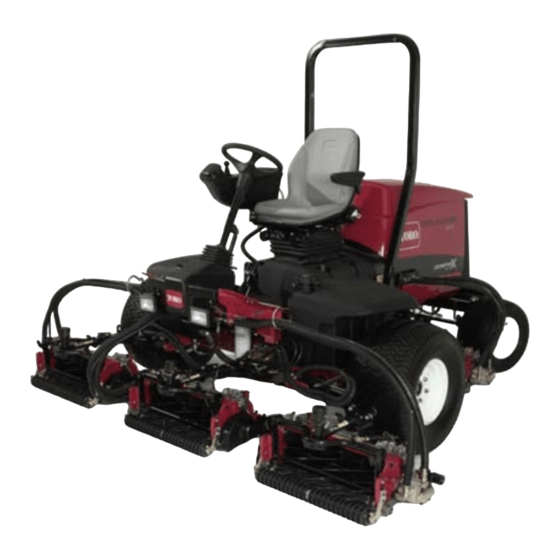 Toro Reelmaster 5010 series Bedienungsanleitung