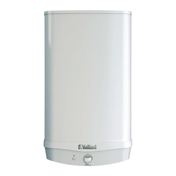 Vaillant VEH 50/7-3 Installationsanleitung
