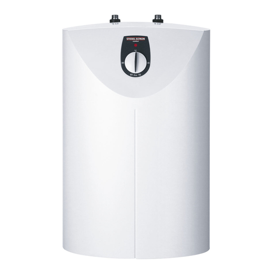 STIEBEL ELTRON SHU 5 SLi comfort Gebrauchs- Und Montageanleitung