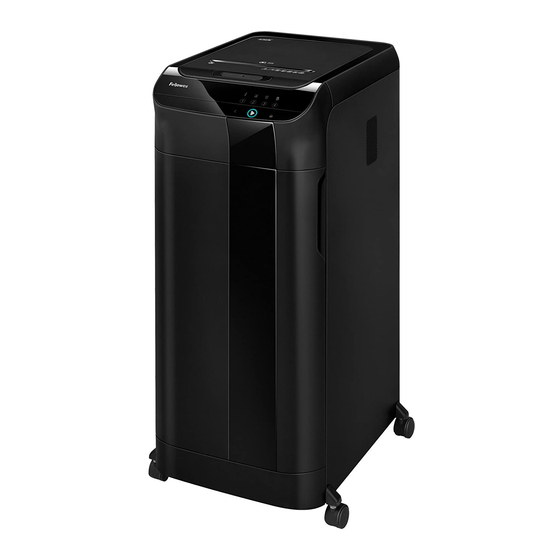 Fellowes AutoMax 550C Bedienungsanleitung