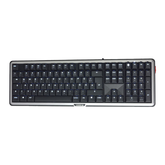 Cherry MX BOARD 5.0 Bedienungsanleitung