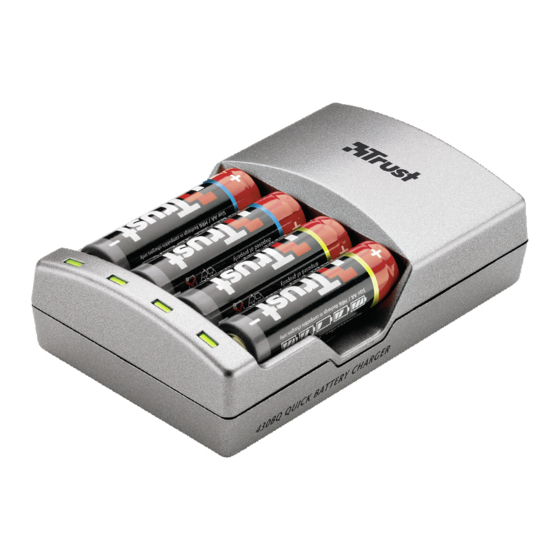 Trust 430BQ QUICK BATTERY CHARGER Anleitung