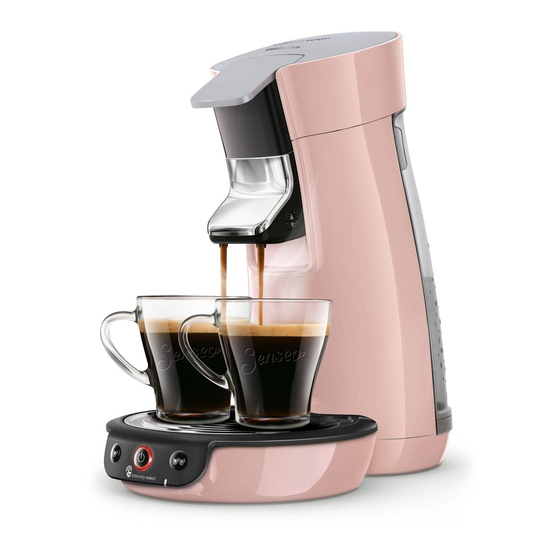 Philips Senseo Viva Cafe HD6563 Bedienungsanleitung