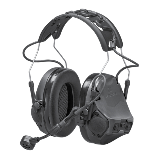3M PELTOR ComTac VII Bedienungsanleitung