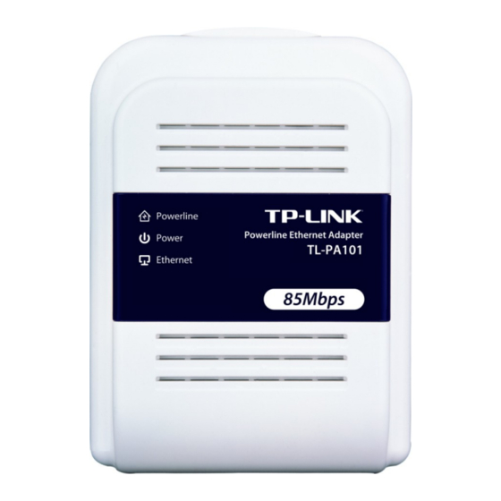 TP-Link TL-PA101 Handbuch