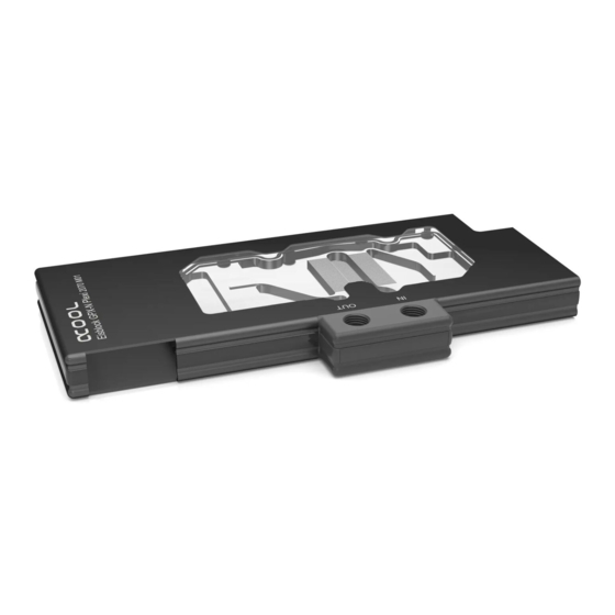 Alphacool EISBLOCK GPX - N 2080 M01 Handbücher