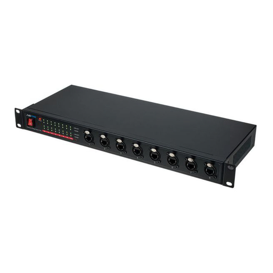 thomann swissonic Stage Switch POE Bedienungsanleitung