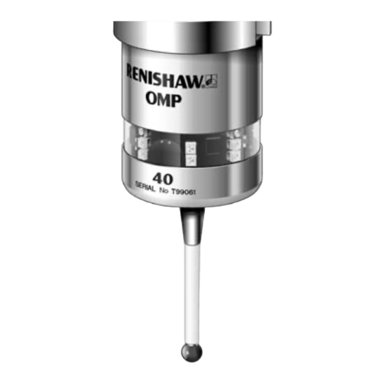 Renishaw OMP40 Handbuch