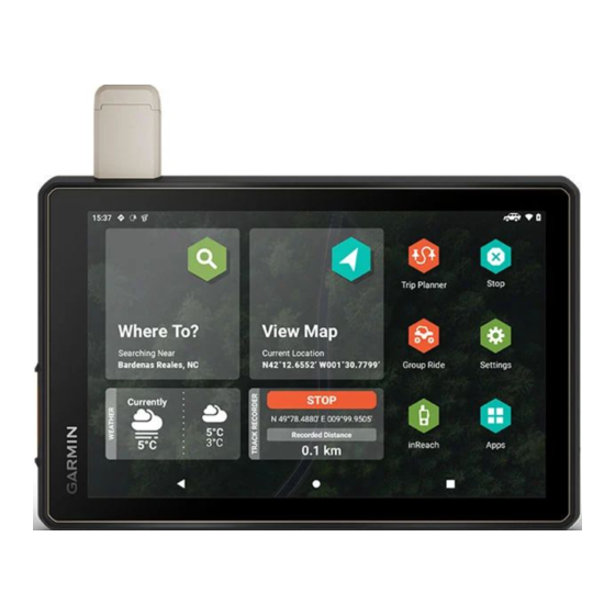 Garmin TREAD OVERLAND EDITION Benutzerhandbuch