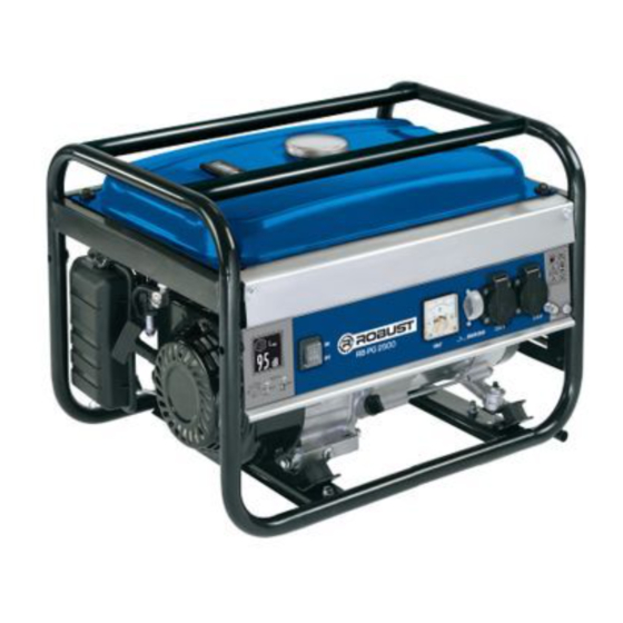 Robust RB-PG 2500 Originalbetriebsanleitung