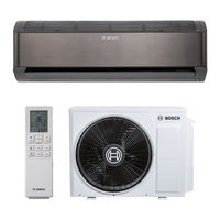 Bosch Climate Class 8000i Serie Bedienungsanleitung