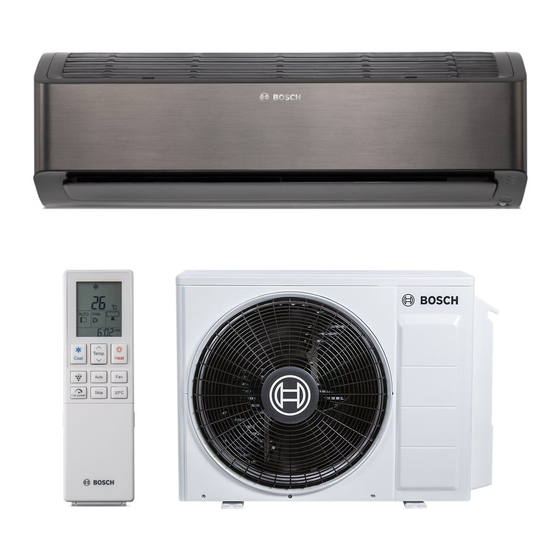 Bosch Climate Class 6000i Serie Bedienungsanleitung