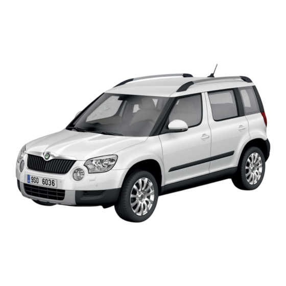 Skoda Yeti Betriebsanleitung