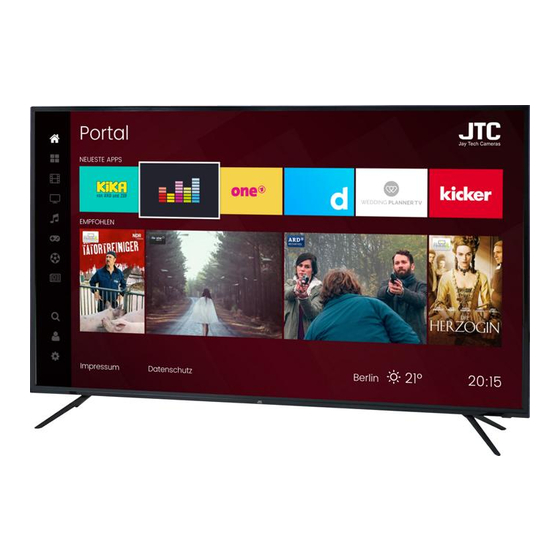 JTC NEMESIS 5.5 UHD SMART Bedienungsanleitung