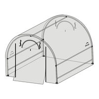ShelterLogic 70671 Aufbauanleitung