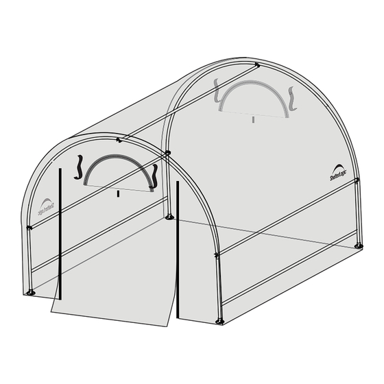 ShelterLogic 70671 Aufbauanleitung