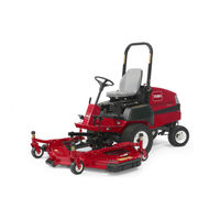 Toro Serie Groundsmaster 3280-D Bedienungsanleitung