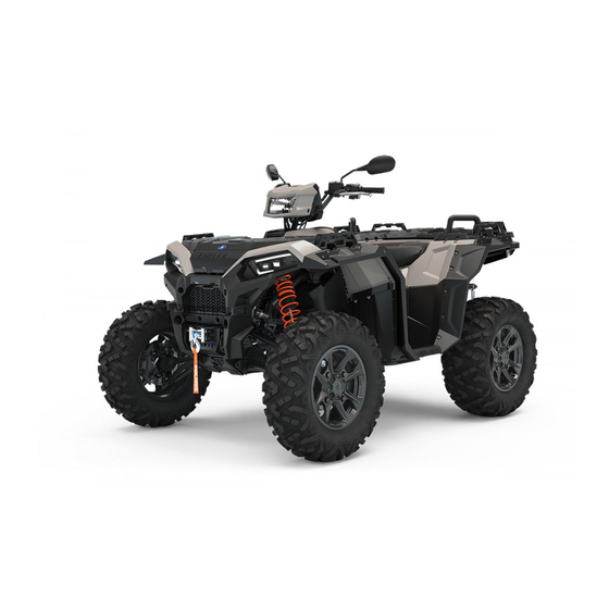 Polaris Sportsman XP 1000 S Betriebsanleitung Für Wartung Und Sicherheit