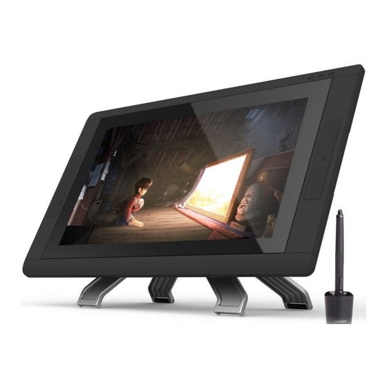 Wacom Cintiq 22HD Touch Wichtige Produktinformationen