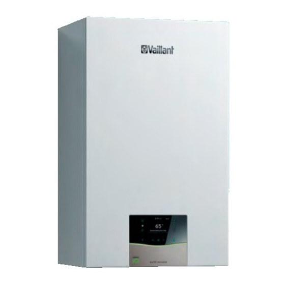 Vaillant ecoTEC exclusive VC Serie Betriebsanleitung