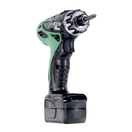 Hitachi DB 10DL Bedienungsanleitung